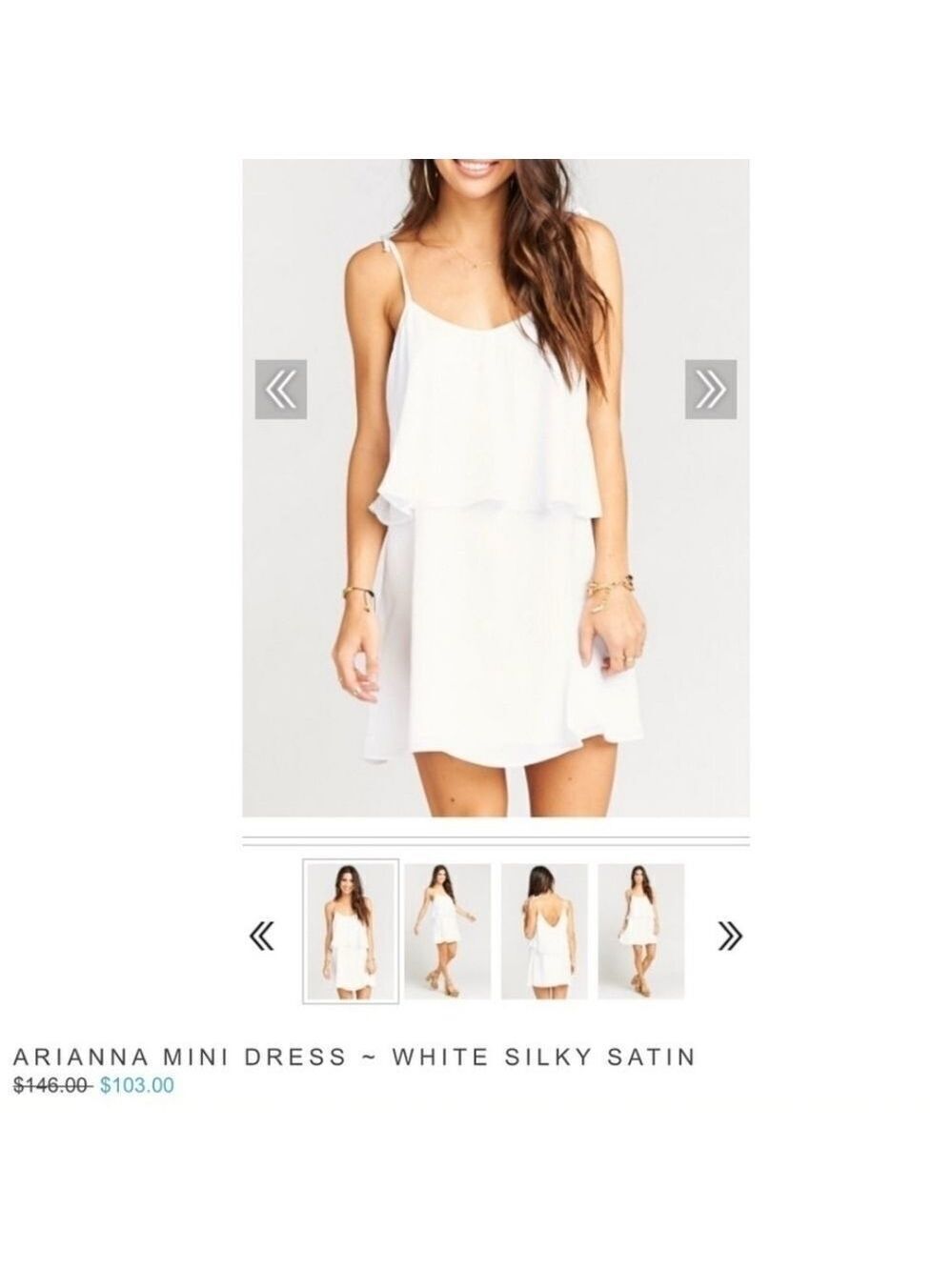 Show me yourย mumuโArianna Mini Dress